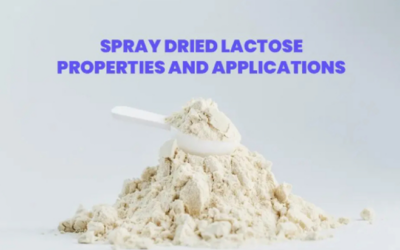 Spray Dried Lactose Properties and Applications